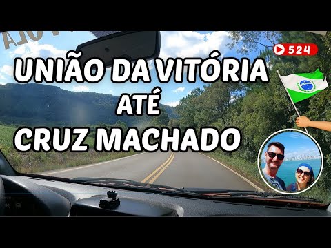 UNIÃO DA VITÓRIA até CRUZ MACHADO PR