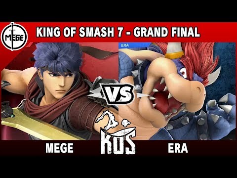 KoS7 Tournament Grand Final - Mege (Ridley, Ike) VS ERA (Bowser)