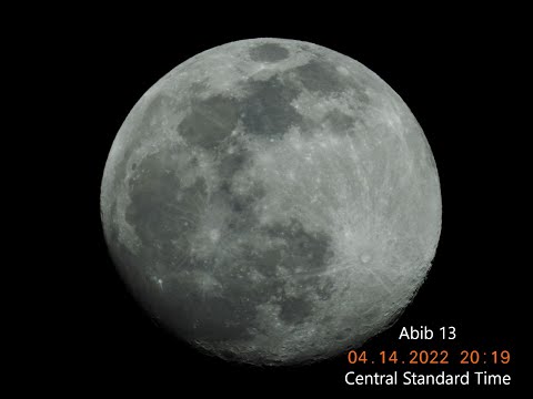 Moon Phase - Abib 13 - April 14, 2022 15:19 CST