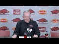 Bobby Petrino Press Conference Arkansas Spring Practice 10