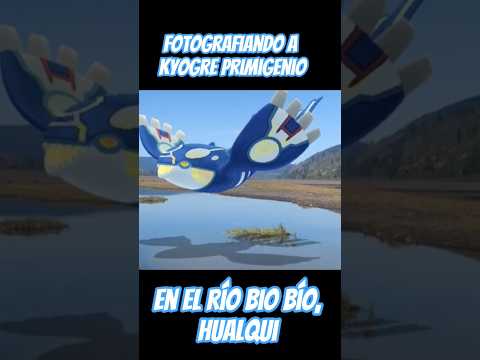 Fotografiando a Kyogre primigenio en el río Bio Bío, Hualqui #pokemon