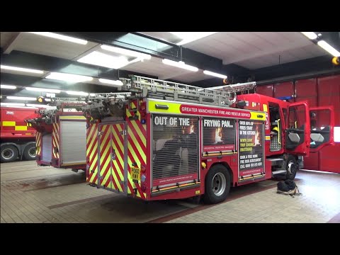 [LIFE-RISK-TANNOY] GMFRS Bolton Central Fire Station LIFE-RISK Turnout Tannoy Demonstration