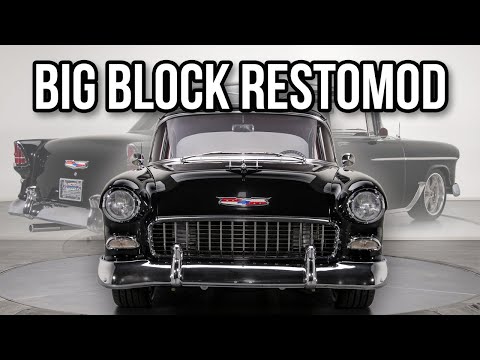 Big Block Powered 1955 Chevy Bel Air Restomod EFI 454ci V8 Auto  -  SOLD  -  #137420