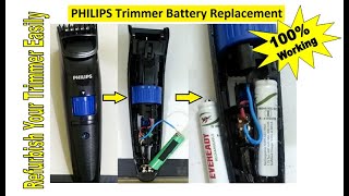 philips multigroom qg3380 battery replacement
