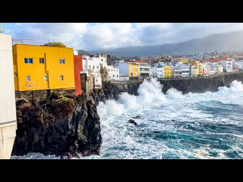 TENERYFA 2026: Mieszkają na samej krawędzi! 😱 Ocean uderza w okna domów!