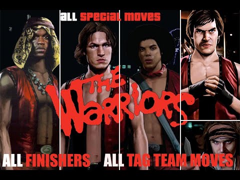 The Warriors Gang - All Special Moves, Finisher and Tag Team Moves [720p]