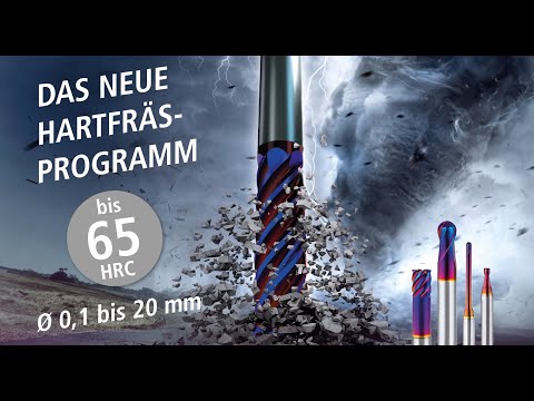 ATORN RockTec PRO - das neue Hartfräsprogramm bis 65 HRC