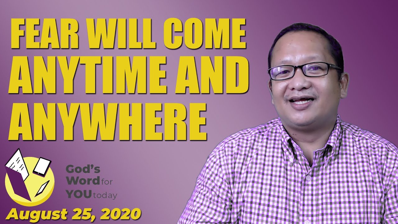 King Solomon Shares His Wisdom on FEAR (PROVERBS 3:25-26) | God's Word for You Today