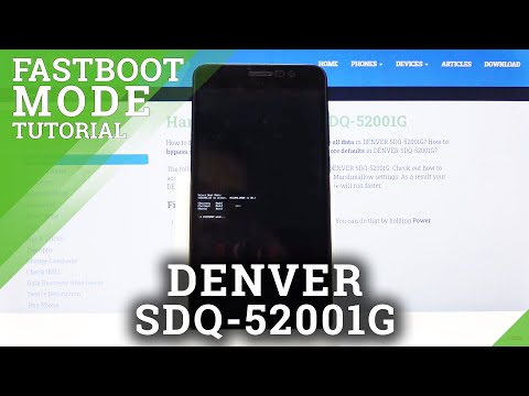 How to Enter Fastboot Mode in DENVER SDQ-52001G