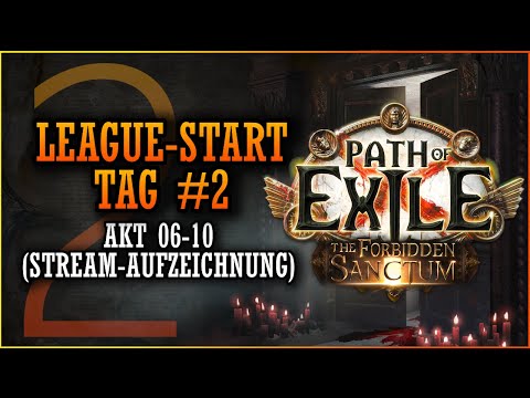 [3.20] Leveling mit Koi - League-Start Tag #2 | Path of Exile | Stream-Aufzeichnung | Deutsch