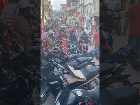 Así luce Acevedo huila en las temporadas de de cosecha de café.