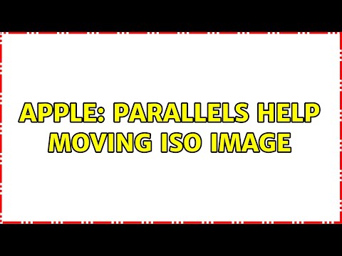Iso File Problem Parallels