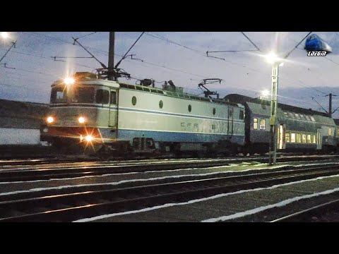 Trenurile Serii în Gara Beclean pe Someș/Evening Trains in Beclean pe Someș Station - 17 June 2021