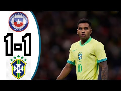 Brazil vs Chile 1x1  FIFA World Cup 2024 All Goals & Highlights