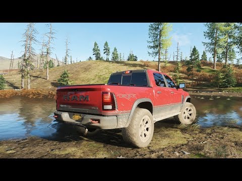 Forza Horizon 4 - 2017 RAM REBEL TRX CONCEPT - OFF-ROAD in fortune island - 1080p60FPS
