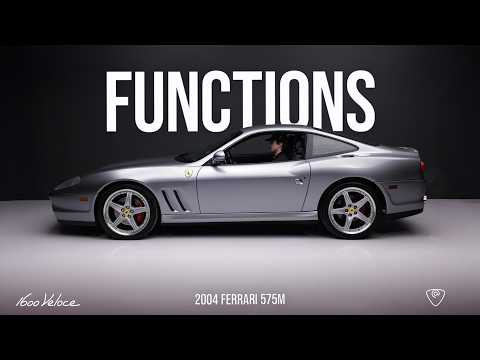 Thumbnail for 2004 Ferrari 575M Maranello Fiorano | Functions by Ferrari 575M Maranello