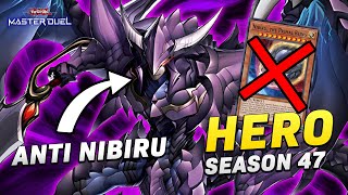 JUST AVOID THE NIBIRU EZ - HERO SEASON 47 - Yu-Gi-Oh! Master Duel
