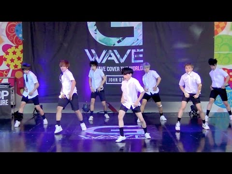 150530 Bullet Proof cover BTS - Intro + I NEED U @G-WAVE Cover Dance Contest 2015