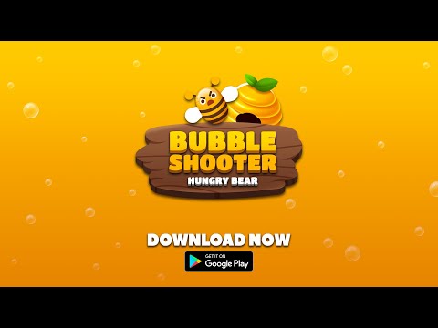 BUBBLE SHOOTER : HUNGRY BEAR Video