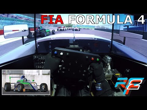 rFactor 2 - FIA Formula 4 [Tatuus F4-T014] @ Silverstone [Triple Screen Onboard]