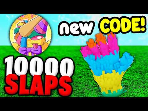 SLAP BATTLES NEW WORKING CODES (HOW TO GET PINATA GLOVE SHOWCASE) Roblox