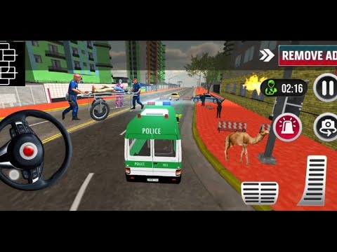 Police Ambulance Rescue Driving: 911 Emergency Simulator - Android gameplay