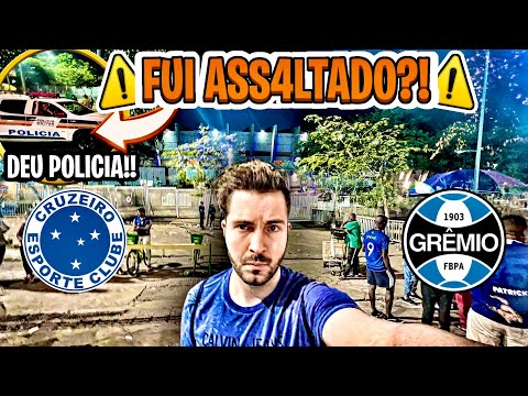 PASSEI POR APUROS NOS ARREDORES DO MINEIRÃO/ Cruzeiro 0 x 1 Grêmio