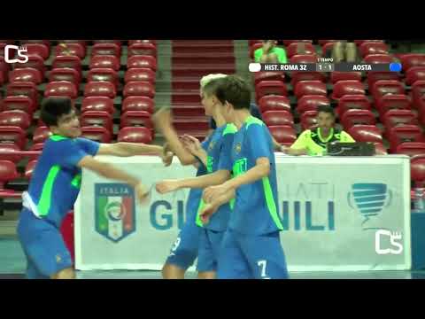 Final Eight Giovanili Allievi 2017 Calcio a 5 - History Roma 3Z  VS Aosta