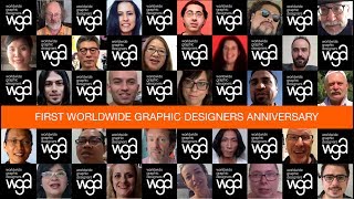 Happy 1st anniversary WGA – Worldwide Graphic Designers