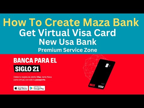 How to Create Maza Bank Account 2023 II New USA Bank II Premium Service Zone