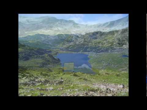 Retyezát-hegység vagy Zerge-havasok, a Déli-Kárpátokban - tárogató zenével