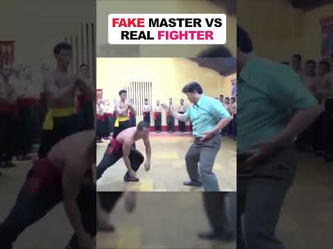 This is what Happens When Fake Master Meets Real Fighter!