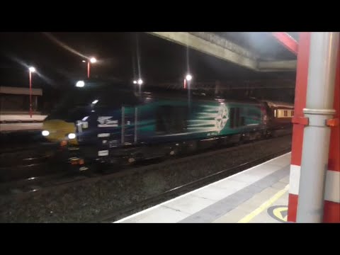 Trains at Stafford (Overnight and Morning) 22/07/2016-23/07/2016