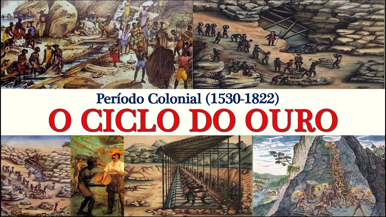 História do Brasil - Período Colonial (1530-1822) - Aula 13 - Ciclo do Ouro