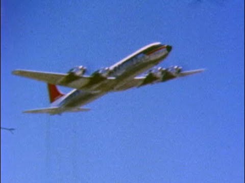 1967 - 1968 Northwest Coral Run DC 7 flights with last ferry flight in 1968