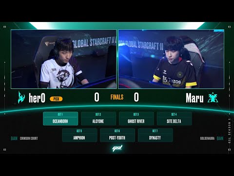 [2024 GSL S1] Finals herO vs Maru