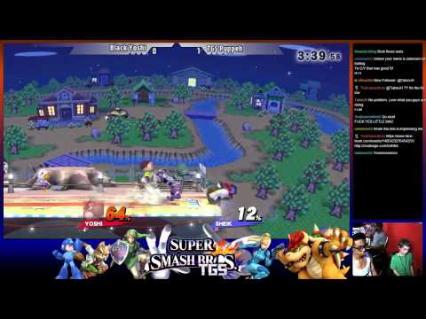 TGS puppeh vs black yoshi