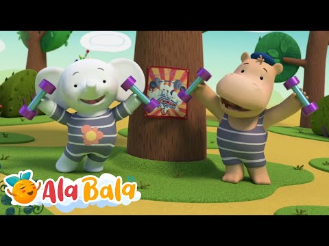 Tina și Tony - Putere | AlaBala Desene Animate Educative pentru Copii de Grădiniță