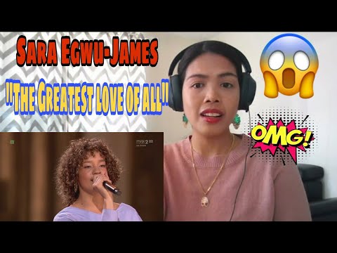 Its MyrnaG REACTS TO Sara Egwu-James-"The Greatest love of all"-FINAŁ THE VOICE KIDS 4