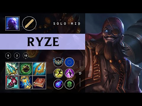 Ryze Mid vs Akshan - EUW Challenger Patch 25.24