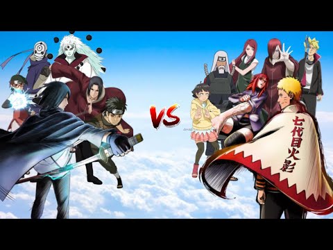 Who is strongest | Uchiha Vs Uzumaki