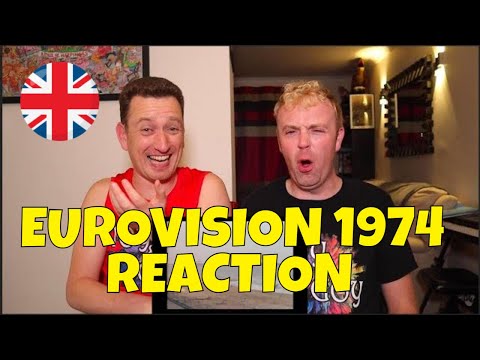 EUROVISION 1974 - ALL SONGS - REACTION - UK