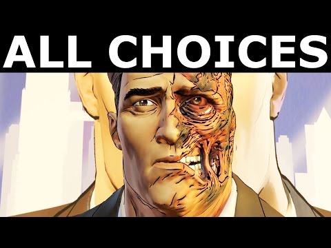 BATMAN Telltale Episode 3 All Choices - Alternative Choices & All Endings