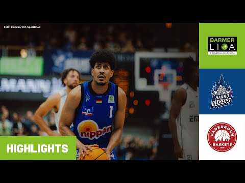 ProA: HAKRO Merlins Crailsheim vs. Paderborn Baskets | Highlights
