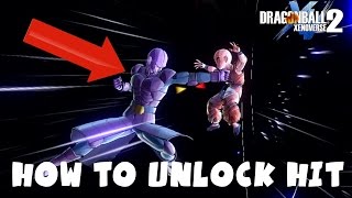 How To Unlock Hit as a Playable Character & Showcase | Dragon Ball Xenoverse 2