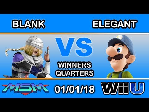 MSM 127 - Blank (Sheik) Vs. BSD | Elegant (Luigi) Winners Quarters - Smash 4