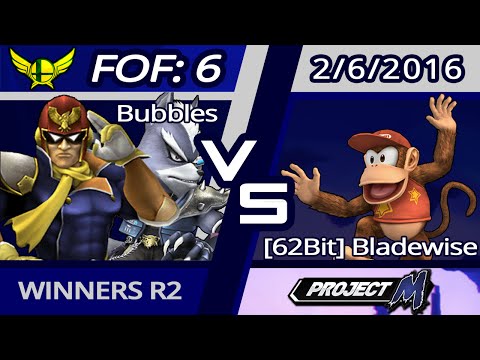 Bubbles (Wolf, Falcon) vs. [62bit] Bladewise (Diddy) | PM Singles WR2 | FoF6