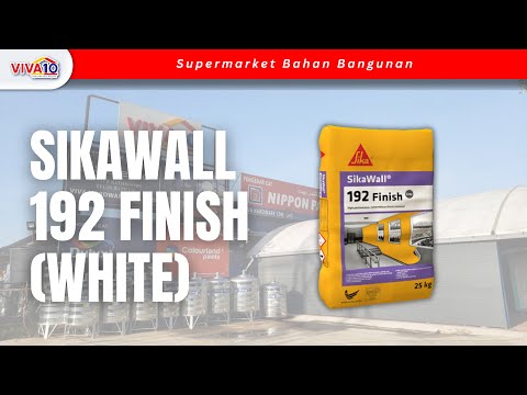 SIKAWALL 192 FINISH WHITE