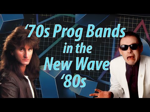 '70s Prog Bands in the New Wave '80s (King Crimson, Yes, Genesis, Rush, Pink Floyd)