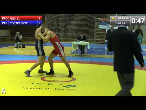 66. kg Kristijan Fris (PRZR) - Jovan Dimitrijević (PABG)